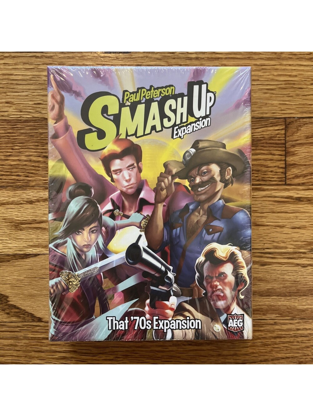 That '70s Expansion Smash Up Deck Building Card Game AEG 5513 Paul Peterson
